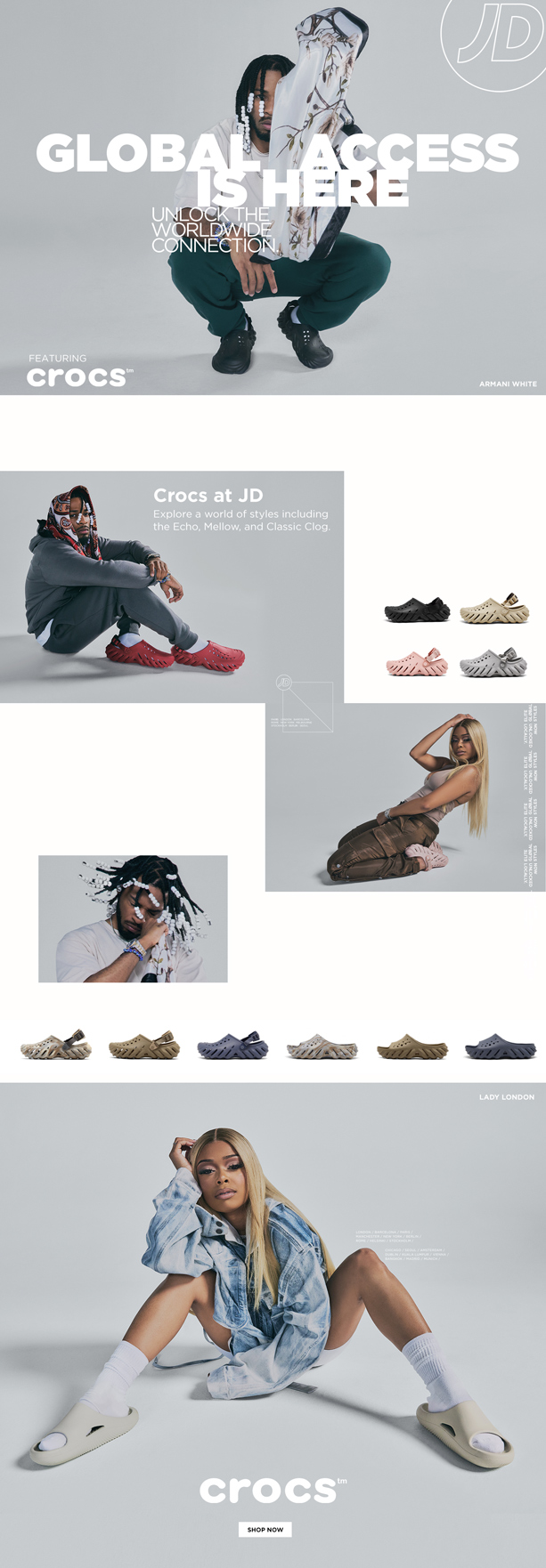 Jd sports crocs hotsell